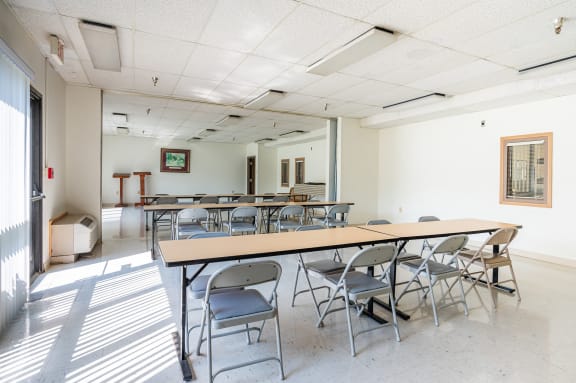 Community Space at Spruce Village Apartments