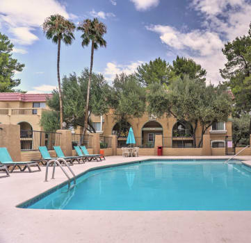 Pool at The View At Catalina Apartments in Tucson AZ