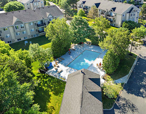 Aerial View at Adams Creek, Auburn Hills, MI
