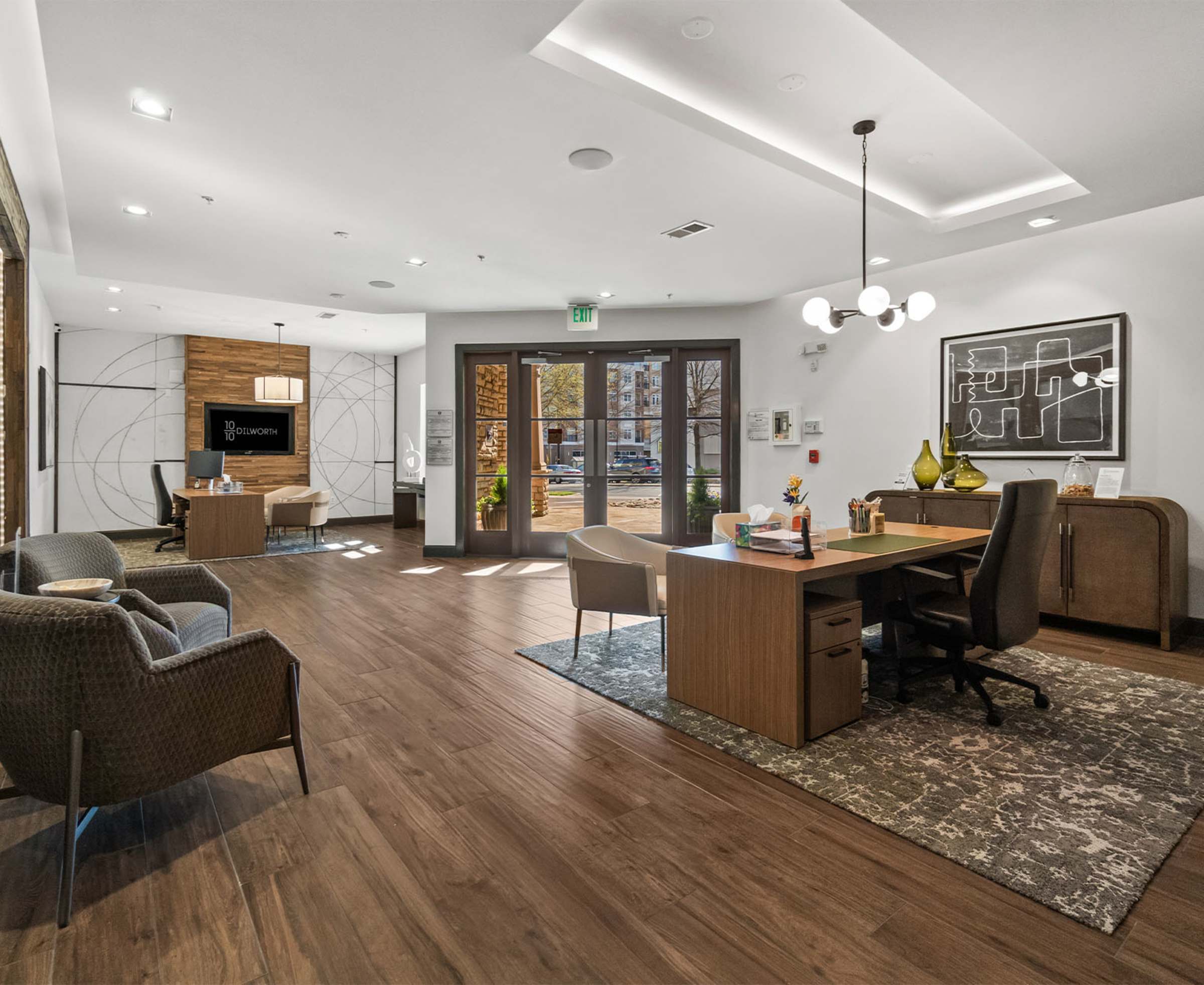 Lobby at 1010 Dilworth Apartments (2 of 5)