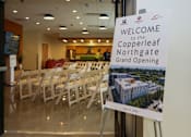 Thumbnail 8 of 16 - A sign welcoming people to the Copperleaf Northgate Grand Opening.