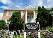 Thumbnail 11 of 17 - 1410 St. Paul Apartments Exterior 1