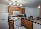 Thumbnail 3 of 32 - Farr Court Apartments Kitchen Counter and Appliances