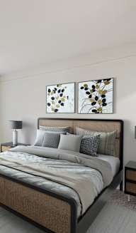 Bedroom with Abundant Natural Light