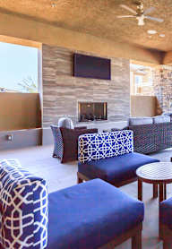 Clubhouse dining  at Level 25 at Durango by Picerne, Nevada, 89113