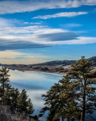 Horsetooth Reservoir in Fort Collins, Colorado