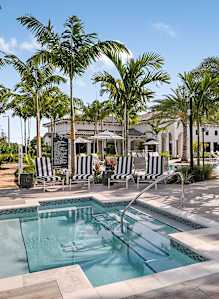 Heated Whirlpool Spa at Boca Vue Luxury Apartments in Boca Raton, FL