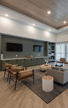 the ultimate entertaining space in the clubhouse at the preserve at greatstone
