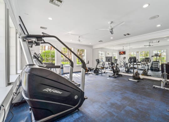 Fitness center at Windsor Coral Springs, Coral Springs, FL