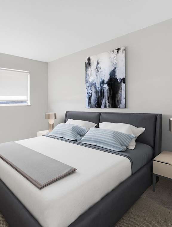 Bedroom at The Lex At Lowry, Denver, 80224