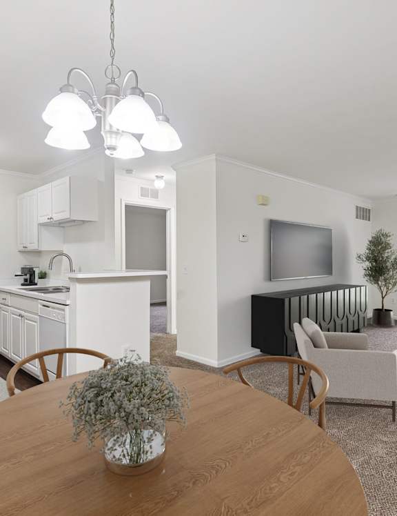 Living Area with Patio Walkout