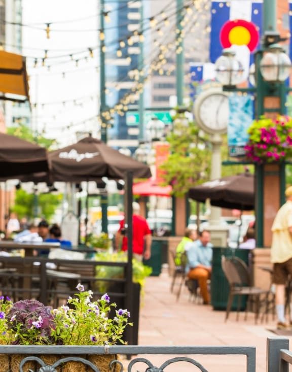 Larimer Square in Denver, Colorado