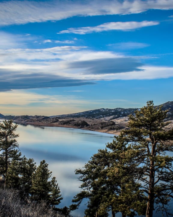 Horsetooth Reservoir in Fort Collins, Colorado