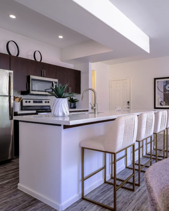 living room at Avora luxury apartments