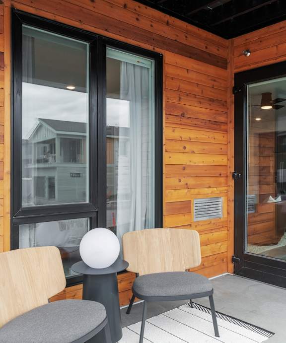 Bo Apartments in Coeur d'Alene, Idaho Private Patio