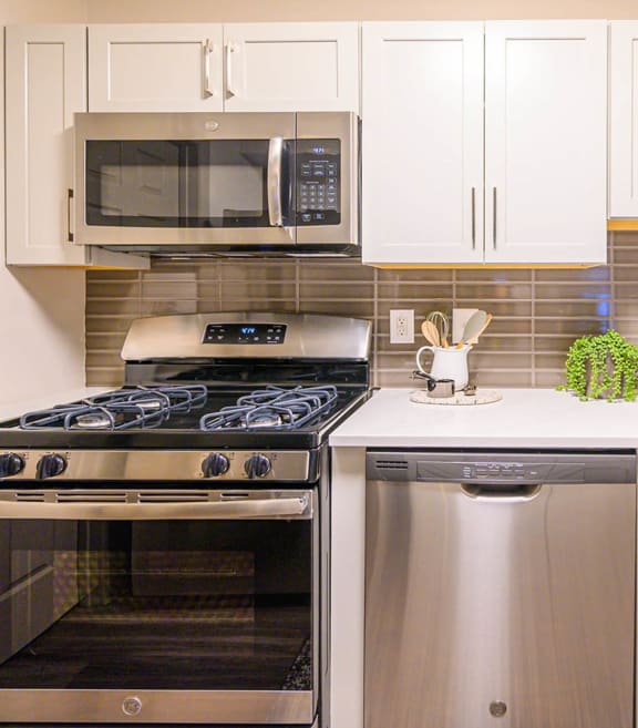 Kitchen Area at Atria at Crabtree Valley in Raleigh, North Carolina