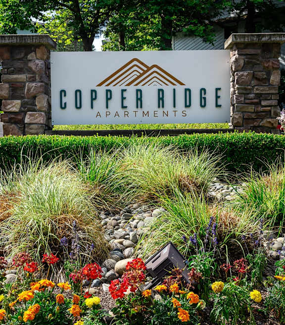 Copper Ridge Apartments in Renton, Washington Monument Sign