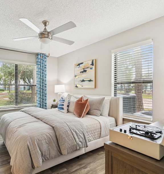  Model bedroom at Mirage at Kernan Apartment in Jacksonville, FL