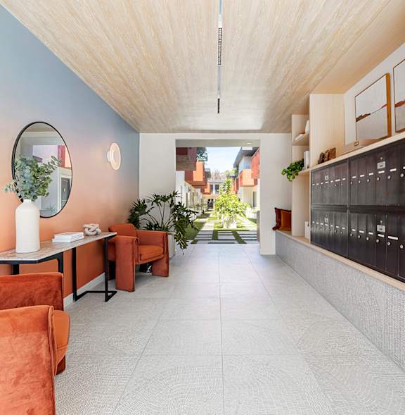Locker Room at Kling Trio Apartments, Valley Village, CA, 91607