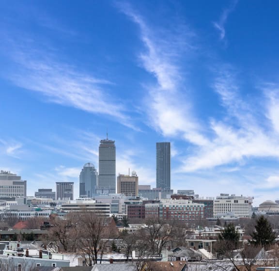 a view of the minneapolis skyline