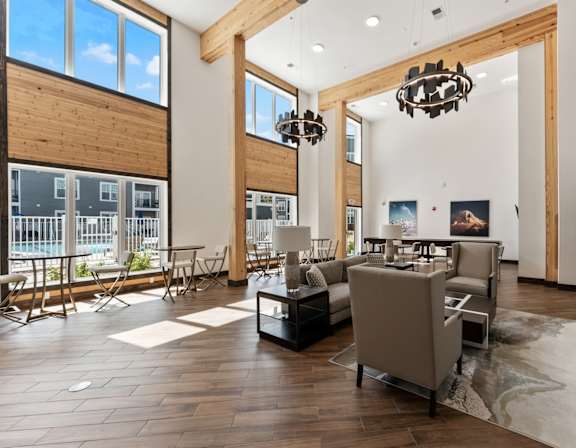 The Edison at Chapel Hills Apartments in Colorado Springs, Colorado Lounge