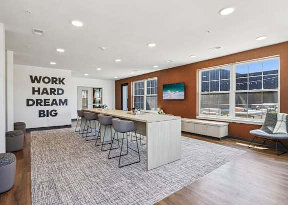 District South Apartments in Fishers, IN Lounge
