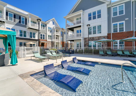 our apartments offer a swimming pool at Artistry at Winterfield Apartments, Virginia