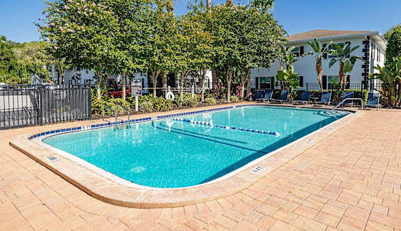 Swimming Pool at Fountains of Largo in Largo, FL