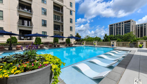 take a dip in our resort style swimming pool