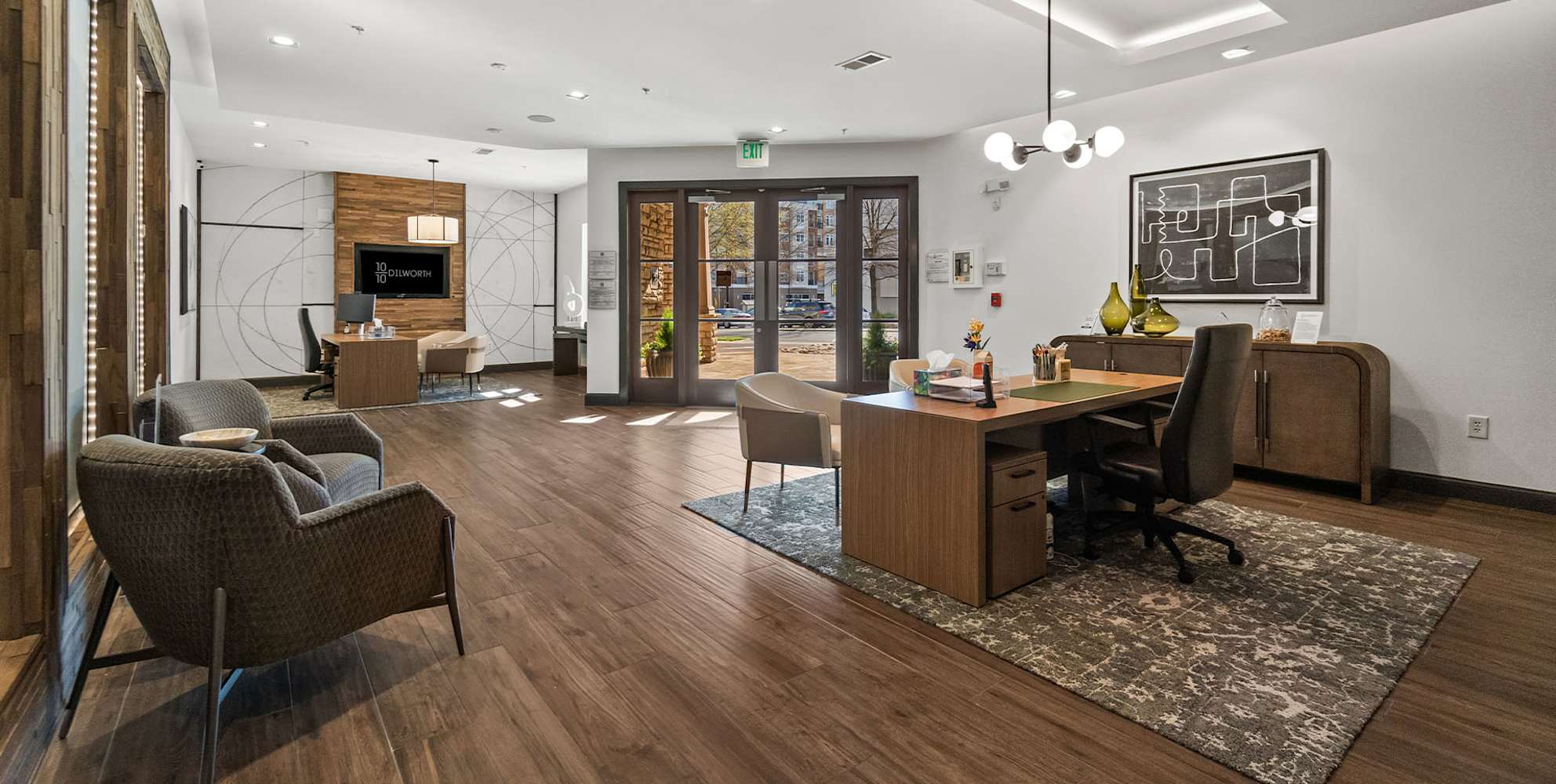 Lobby at 1010 Dilworth Apartments (4 of 5)