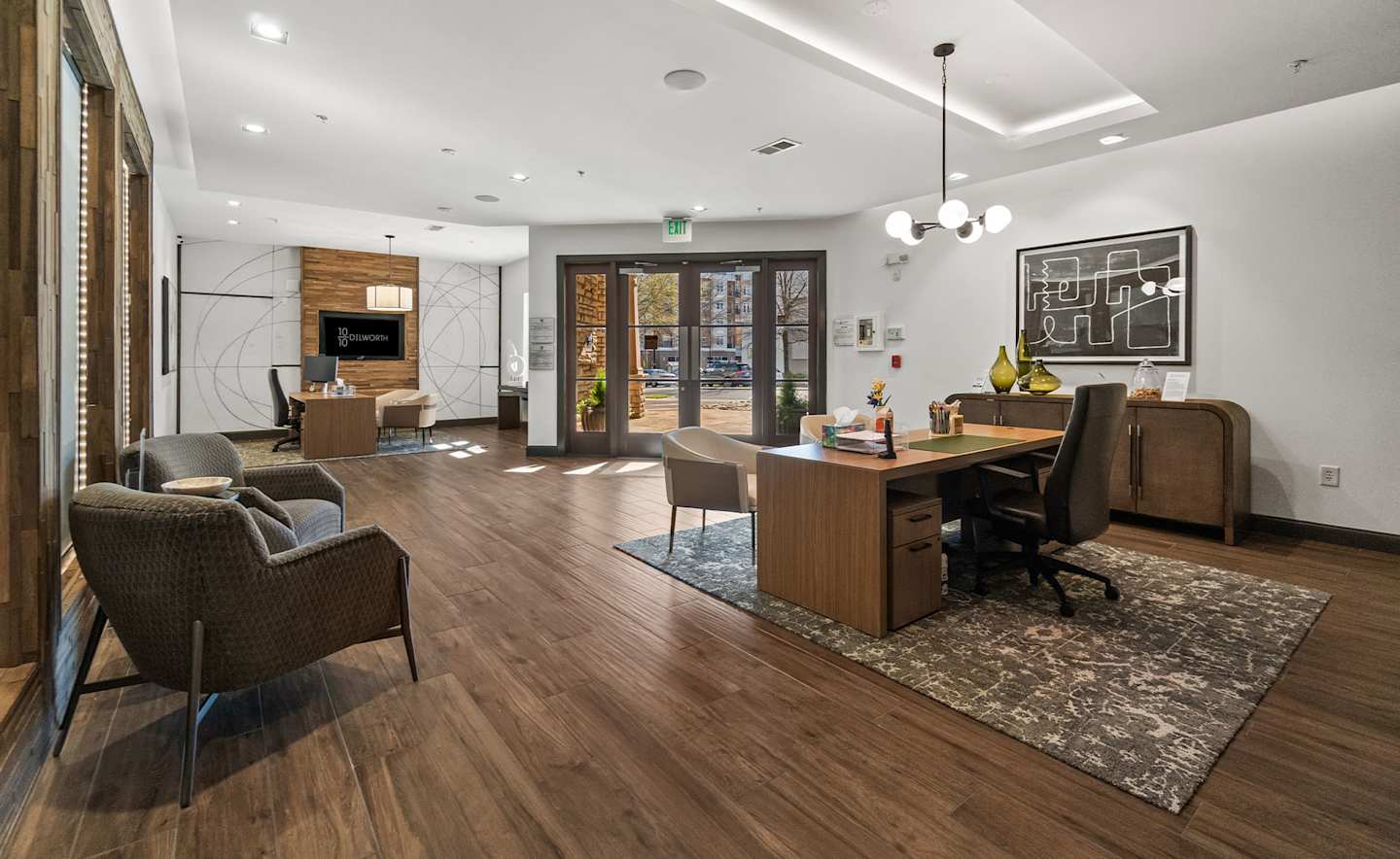 Lobby at 1010 Dilworth Apartments (1 of 5)