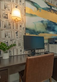 Work station at The Covington by Picerne, Las Vegas, Nevada