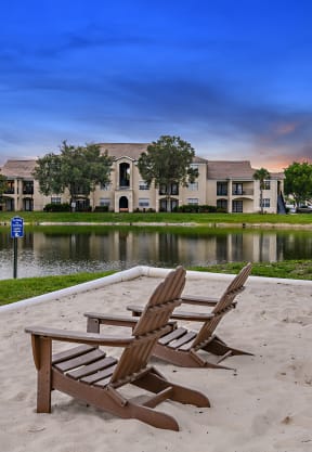 the preserve at ballantyne commons club chairs on the sand near the water at Cypress Legends, Fort Myers, 33905
