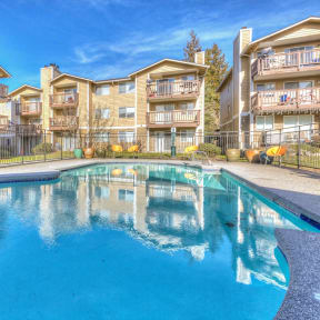 Mirabella Apartments in Everett, Washington Pool