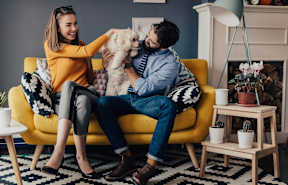Lincoln Property Company Family With Pet