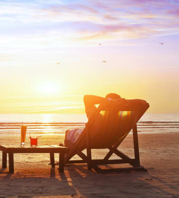 Couple on beach
