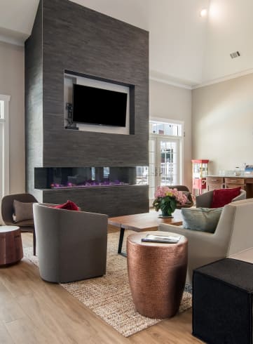 Resident Lounge at Ten68 West, Dallas