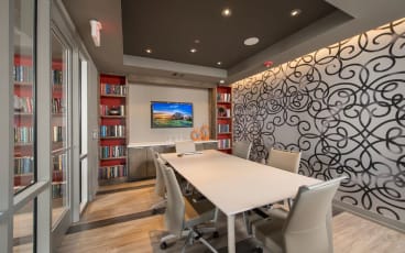 Conference room at The Mark apartments