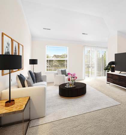 Living room at Turnbury Park, Michigan