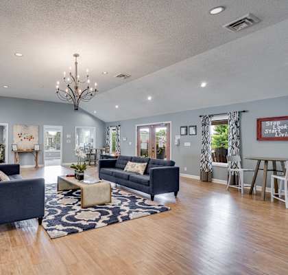the preserve at ballantyne commons living room with couches