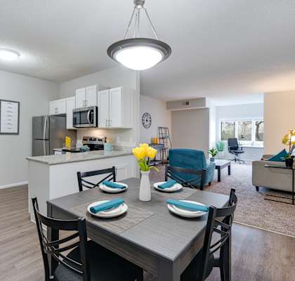 Separate Dining Room Area