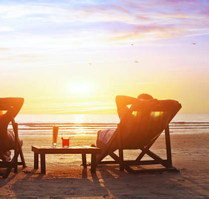 Couple on beach