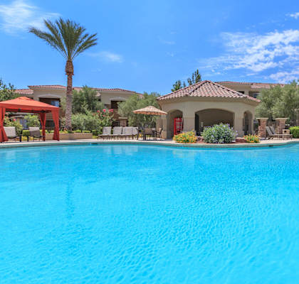 Pool area at The Fairways by Picerne, Las Vegas, NV