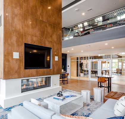 Resident Lounge at 99 Bridge, Old Bridge, NJ, 08857