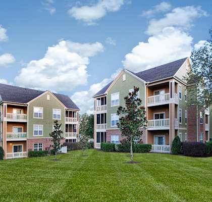 Exterior Building at Alden Place at South Square Apartments, Durham, NC 27707