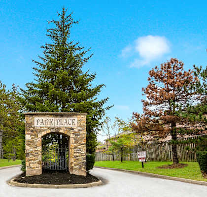 Entrance at Park Place Apartments, KY 40214