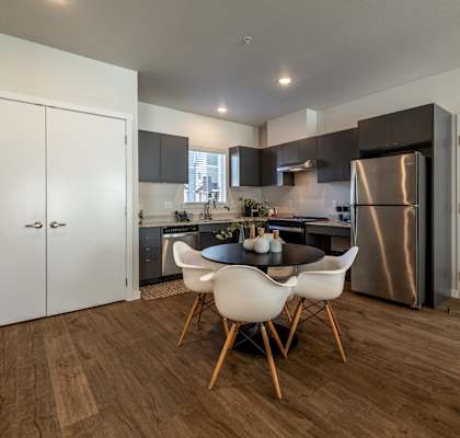 Sagecrest Apartments in Wenatchee, Washington Model Kitchen