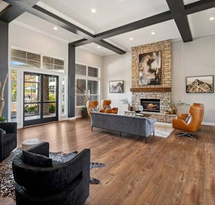 social lounge at Dakota Ridge apartments