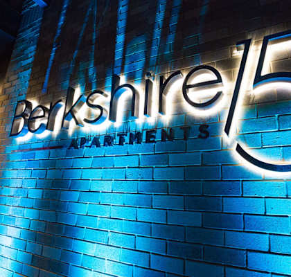 Exterior Sign at Berkshire 15 in Washington 20009