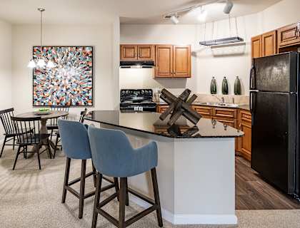 Kitchen at Woodland Trail, Georgia